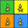 bananadance squares Slack emoji