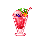 pink icecream sundae Slack emoji