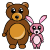 bear bunny Slack emoji