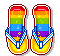 flip flops Slack emoji