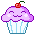 cupcake happy Slack emoji