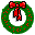 xmas wreath Slack emoji