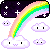 rainbow sky Slack emoji