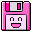 floppy disc Slack emoji
