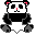 panda wave Slack emoji
