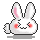 bunny tongue Slack emoji