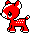 red dear Slack emoji