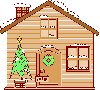 christmas house Slack emoji