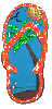 flip flop Slack emoji