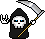 grimreaper rock Slack emoji