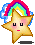 star rainbow Slack emoji