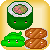 sushi plate Slack emoji
