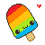 popcicle rainbow Slack emoji