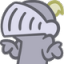 knight shrug Slack emoji