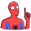 spiderman thought Slack emoji
