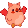 chick devil Slack emoji