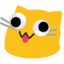 meow googly Slack emoji