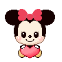 baby minniemouse Slack emoji