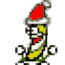bananadance santa Slack emoji