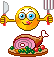 ham dinner Slack emoji
