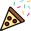 pizza party Slack emoji
