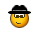 black hat Slack emoji
