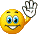 wave hand Slack emoji