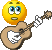 playing guitar Slack emoji