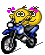motorcycle ride Slack emoji