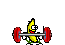 banana liftweights Slack emoji