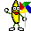 banana pinwheel Slack emoji
