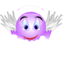 angel purple Slack emoji