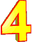 4 number Slack emoji