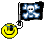 pirate flag Slack emoji