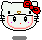 hellokitty costume Slack emoji