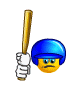 baseball batter Slack emoji