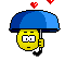 raining hearts Slack emoji