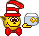 cat in a hat Slack emoji
