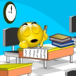 school sleeping Slack emoji