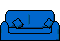 couch peek Slack emoji