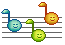 music notes Slack emoji