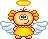 angel girl Slack emoji