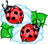 ladybug hearts Slack emoji