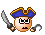 pirate captain Slack emoji