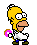 homersimpson pbjdance Slack emoji