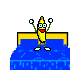 banana jump on bed Slack emoji