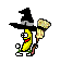 bananadance witch Slack emoji