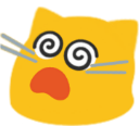 meow dizzy2 Slack emoji