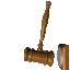 gavel right Slack emoji
