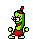 pepperdance green2 Slack emoji